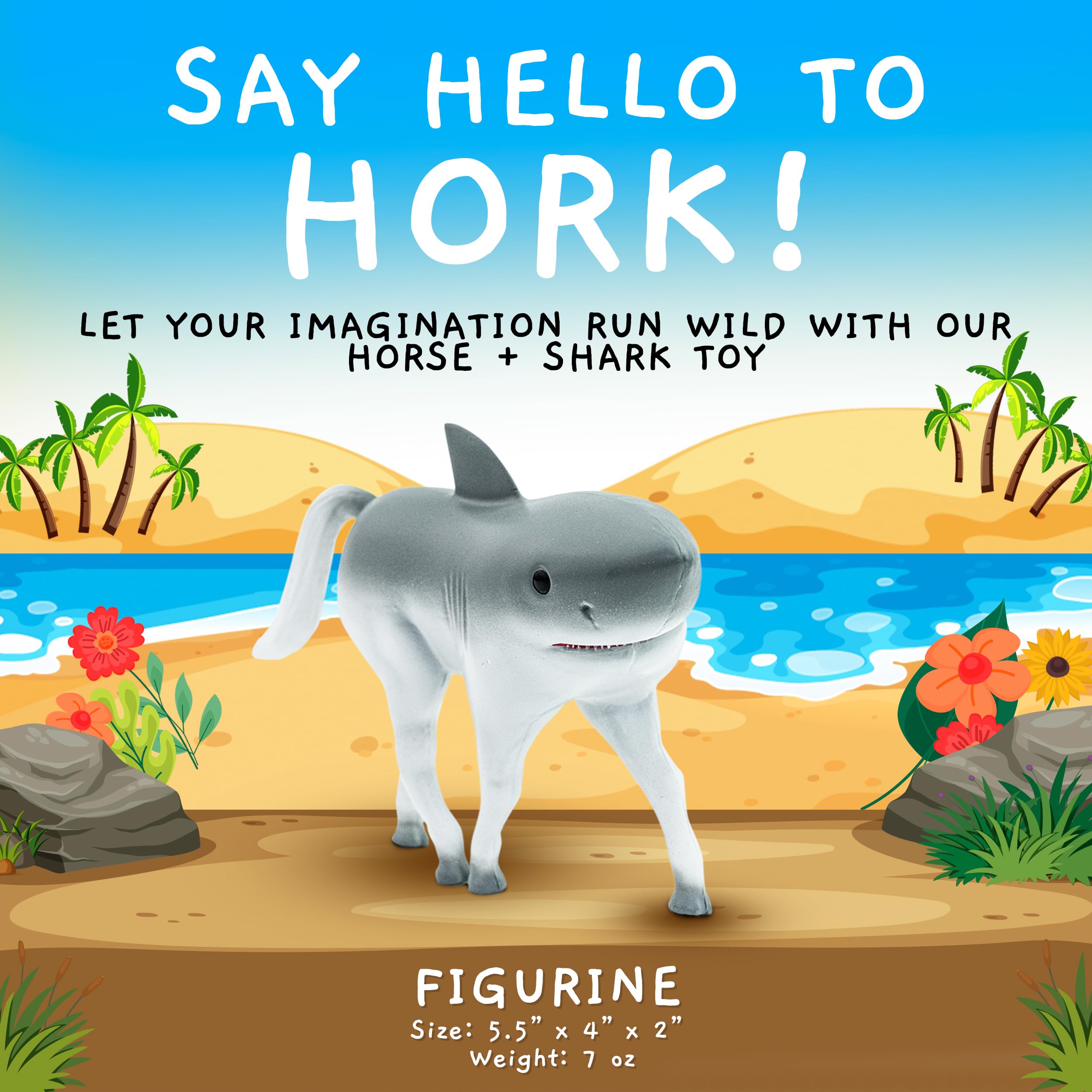 Randimals Hork figure in an action pose ready for dynamic play sessions with kids.