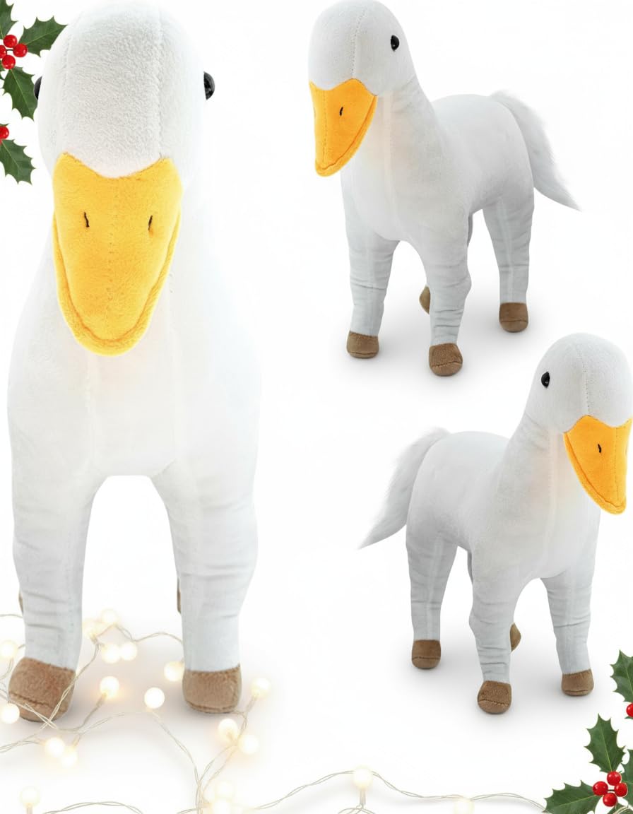Randimals horse-duck front view plush, a cuddly companion for imaginative play.