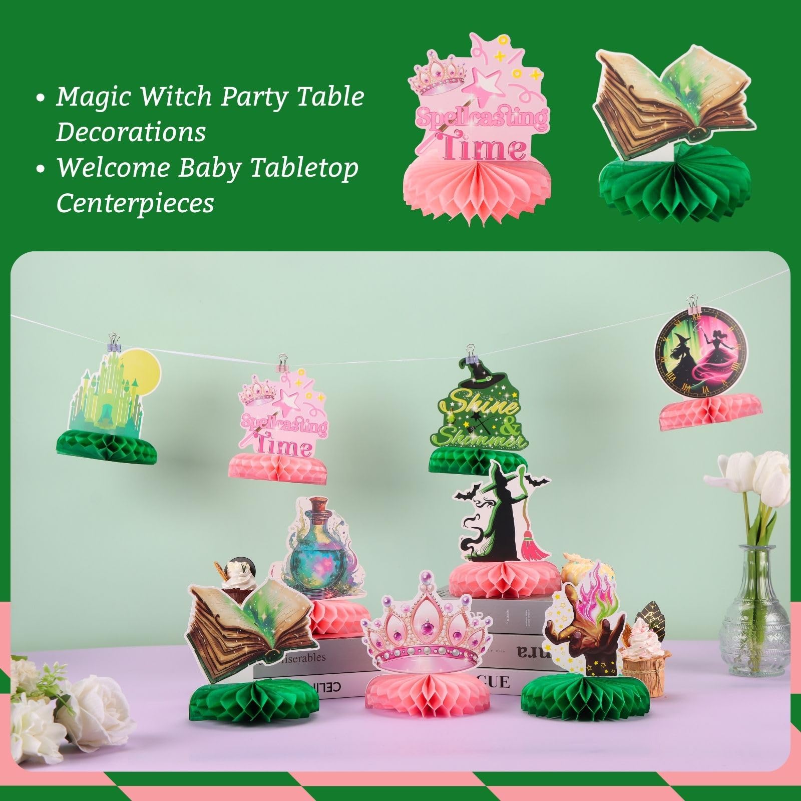 RANERVZ 9pcs set suits girl birthday party planning