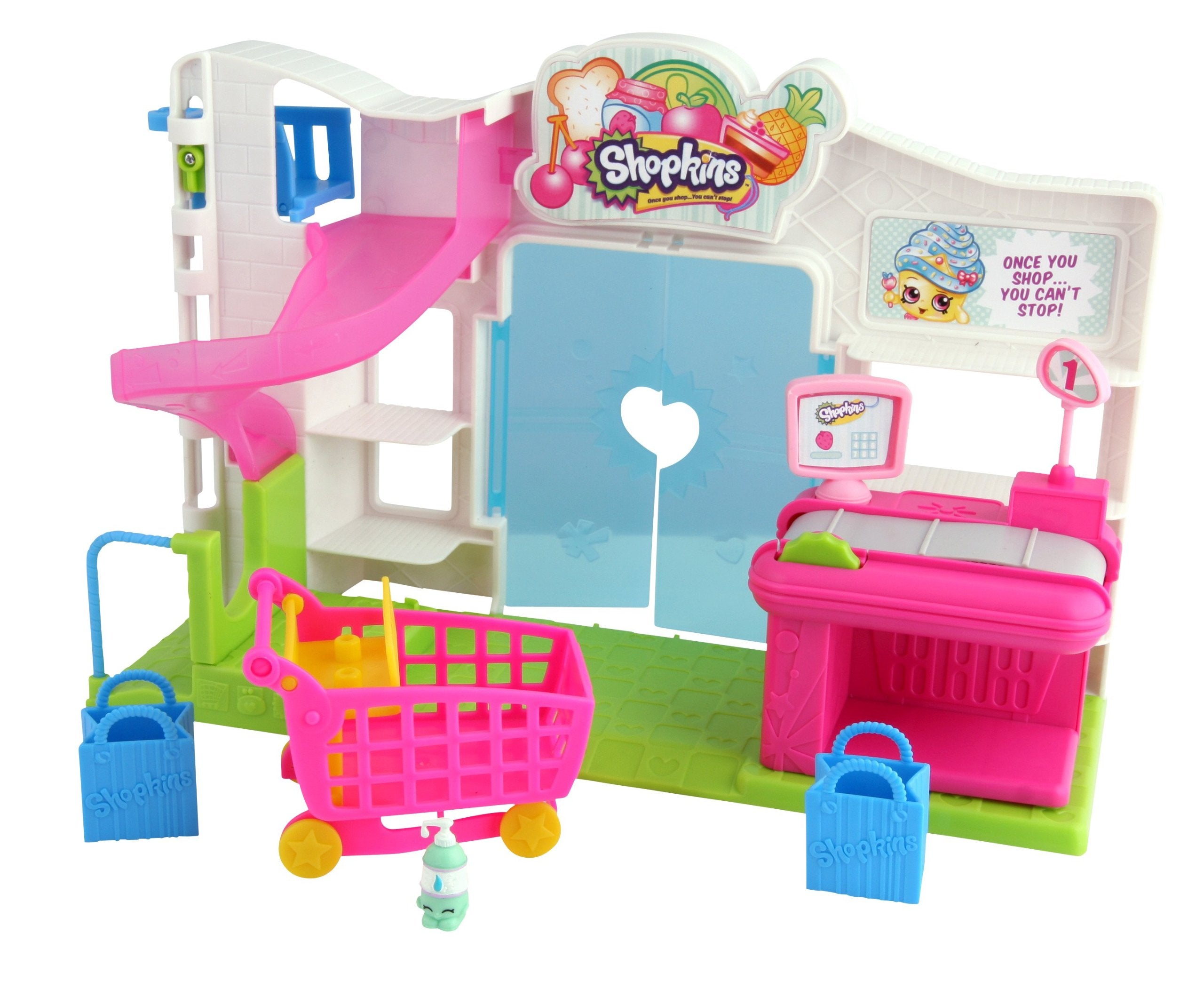 RANGS JAPAN Shopping trolley for easy checkout playtime.