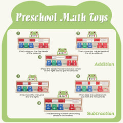 Ranqibo Montessori learning toy encouraging touch-based exploration and concentration.