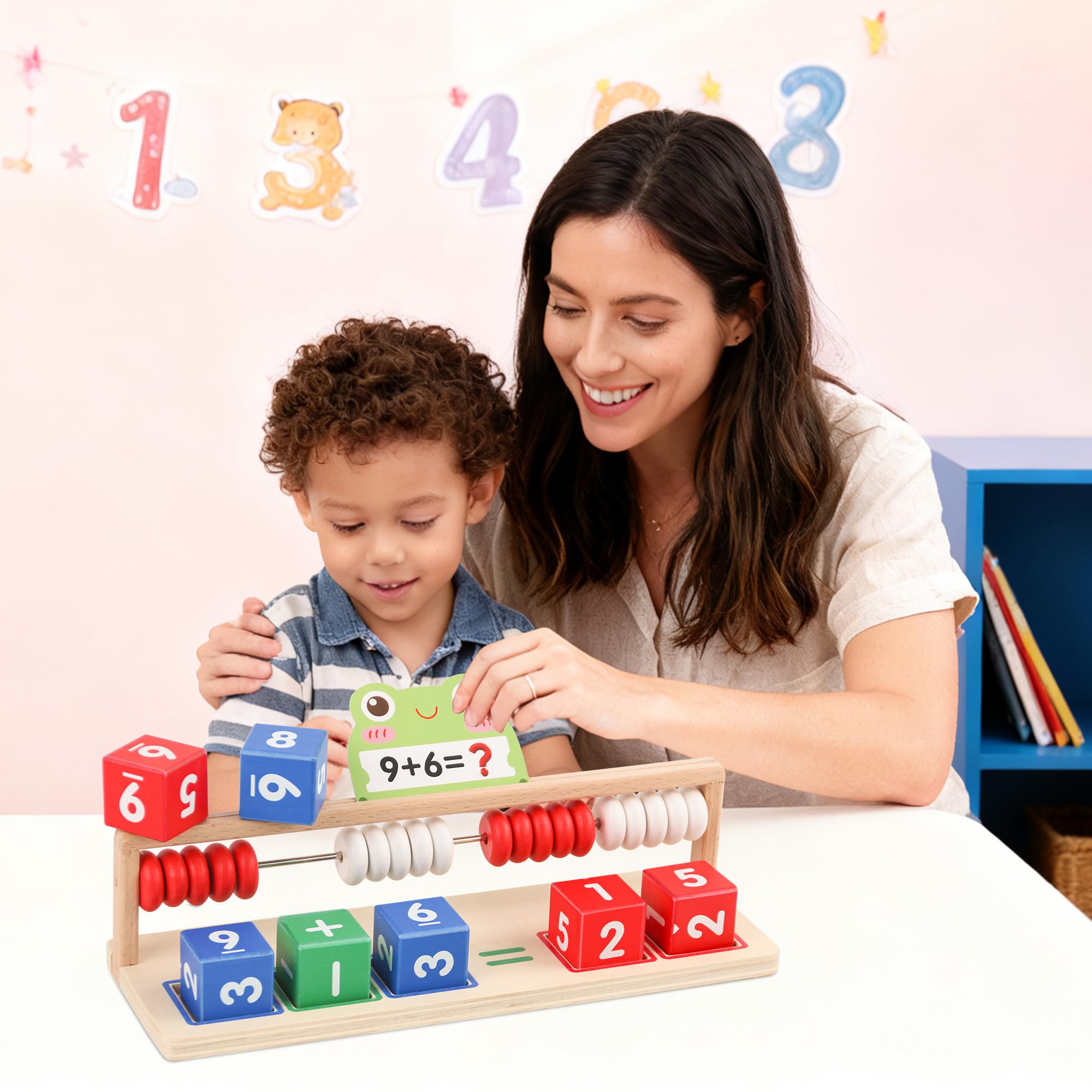 Ranqibo preschool gift board offering engaging math introduction for ages 3-5.