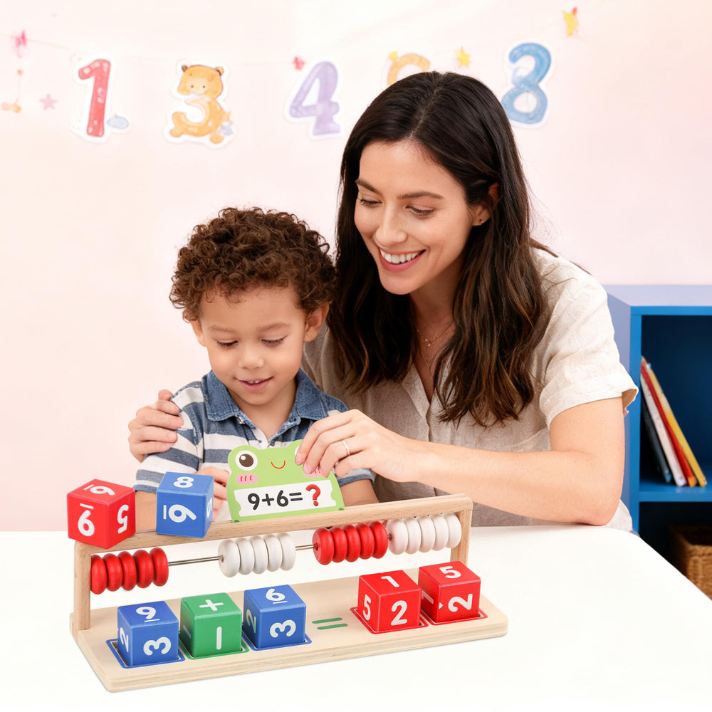 Ranqibo preschool gift board offering engaging math introduction for ages 3-5.