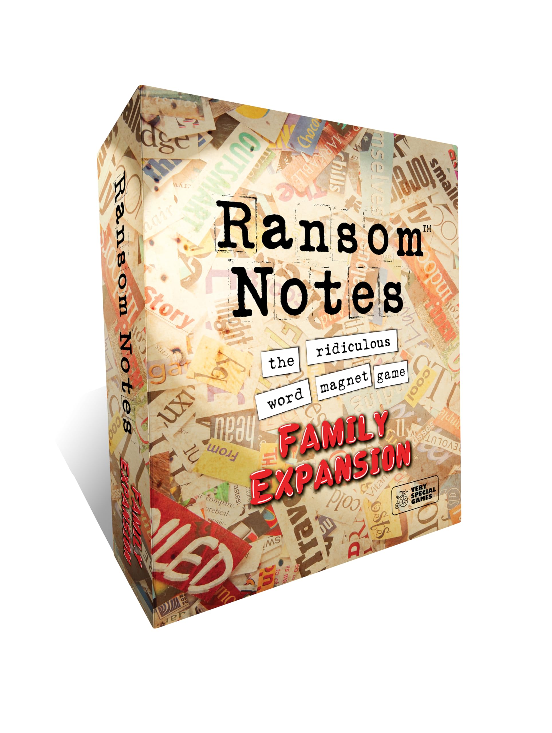 Ransom Notes Family Edition Expansion Pack with 180 new words for family game nights