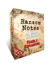 Ransom Notes Family Edition Expansion Pack with 180 new words for family game nights