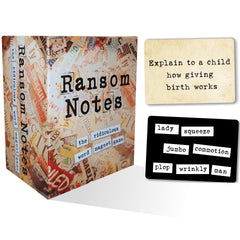 Ransom Notes expansion group play up to ten enables bigger game nights