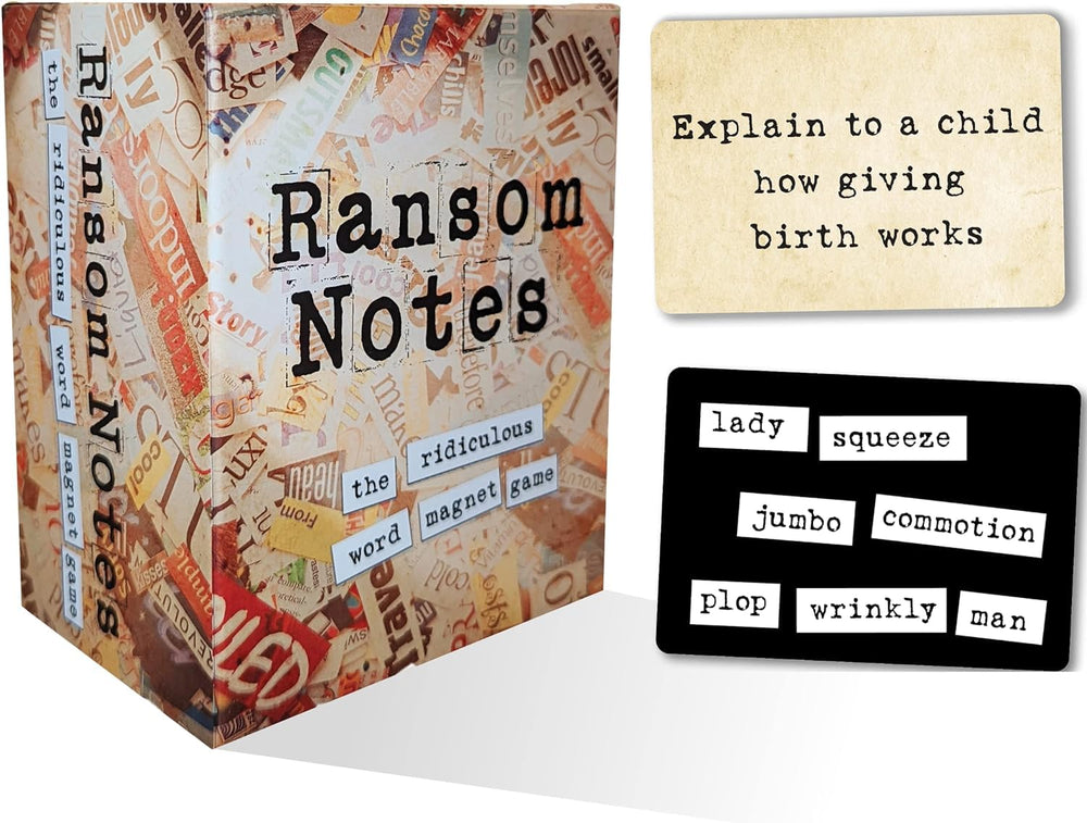 Ransom Notes extra word packs introduce new words to boost creativity