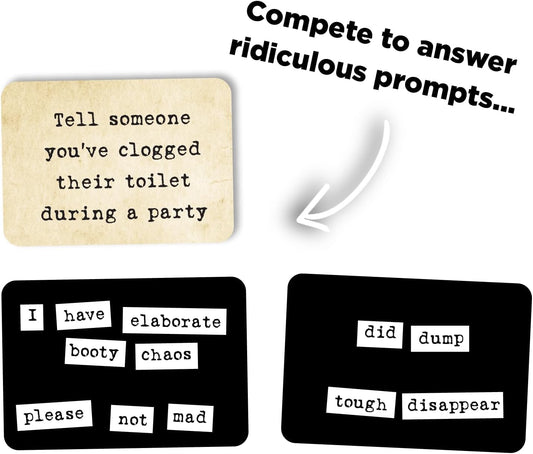 Ransom Notes prompt cards provide fresh prompts for endless laughs
