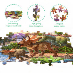 RANSUNN dinosaurs at the watering hole promote cooperative learning and exploration.