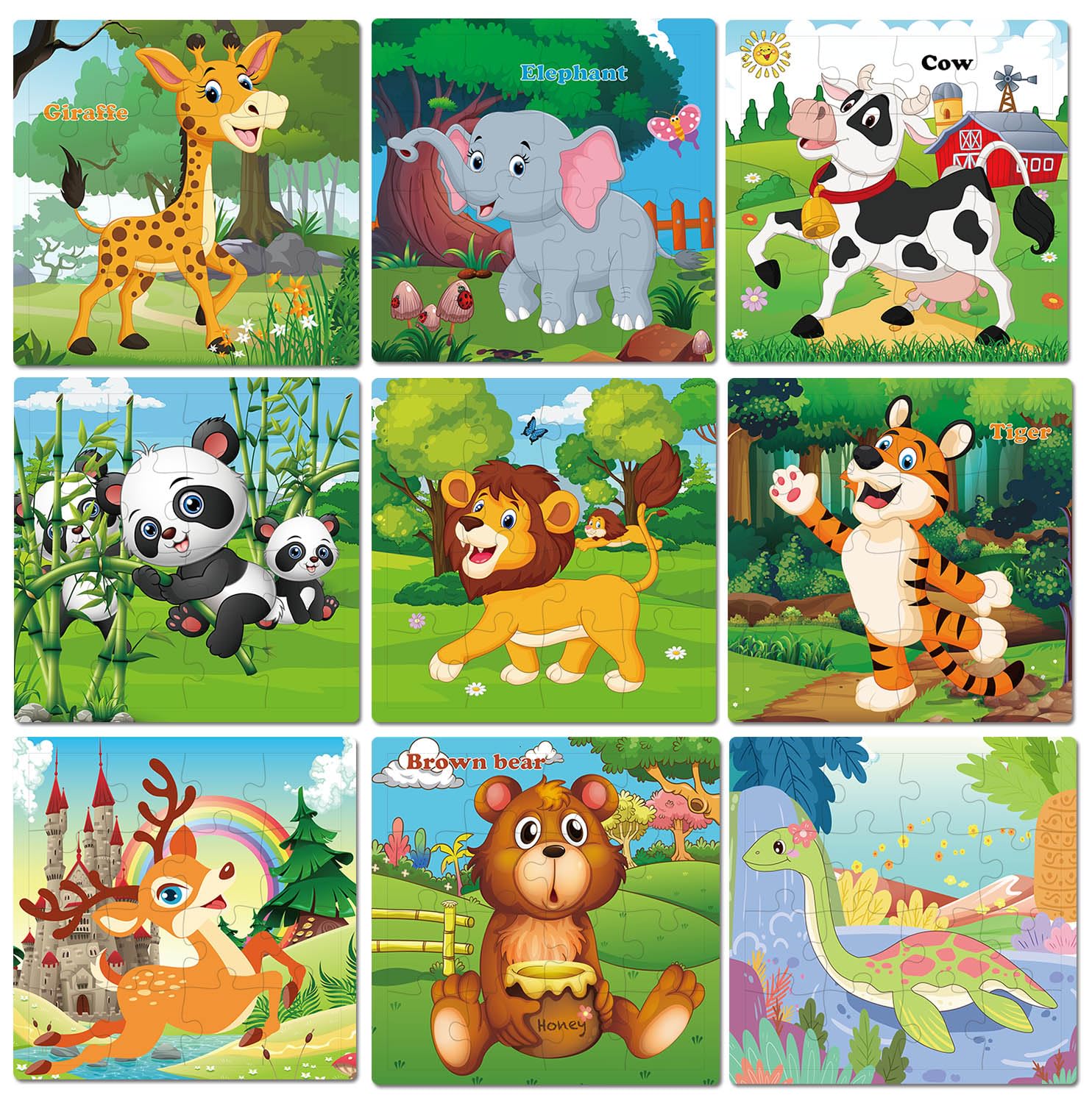 RANSUNN great gift idea for birthdays and holidays that invites family puzzle time