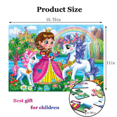 RANSUNN kid assembling puzzle to boost focus and coordination.