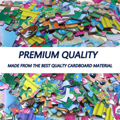 RANSUNN puzzle with safe rounded corners promotes child safety.