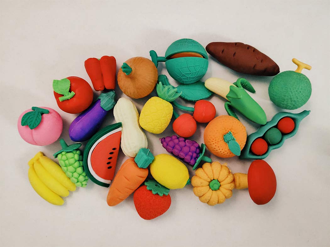 Ranvi orange eraser puzzle adds colorful learning and erasing fun.