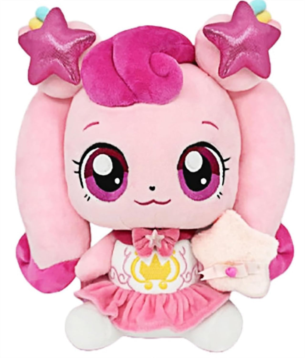 RaoNEE Shooting Star Catch Teenieping plush, 11-inch pink, ideal for cozy play and display.