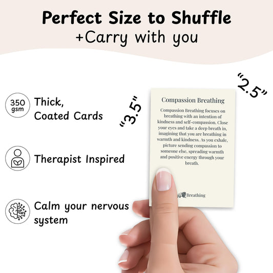 Raptor Studio Somatic Therapy Cards spread open to show grounding exercises.