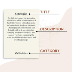 Raptor Studio Somatic Therapy Cards portable box ideal for travel.