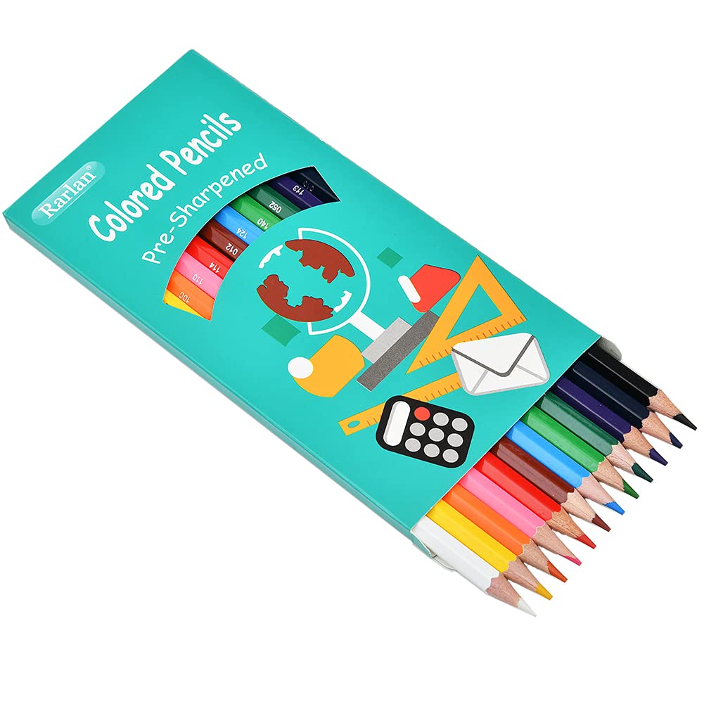 Rarlan bulk pack of pencils separated into individual boxes for organized storage.