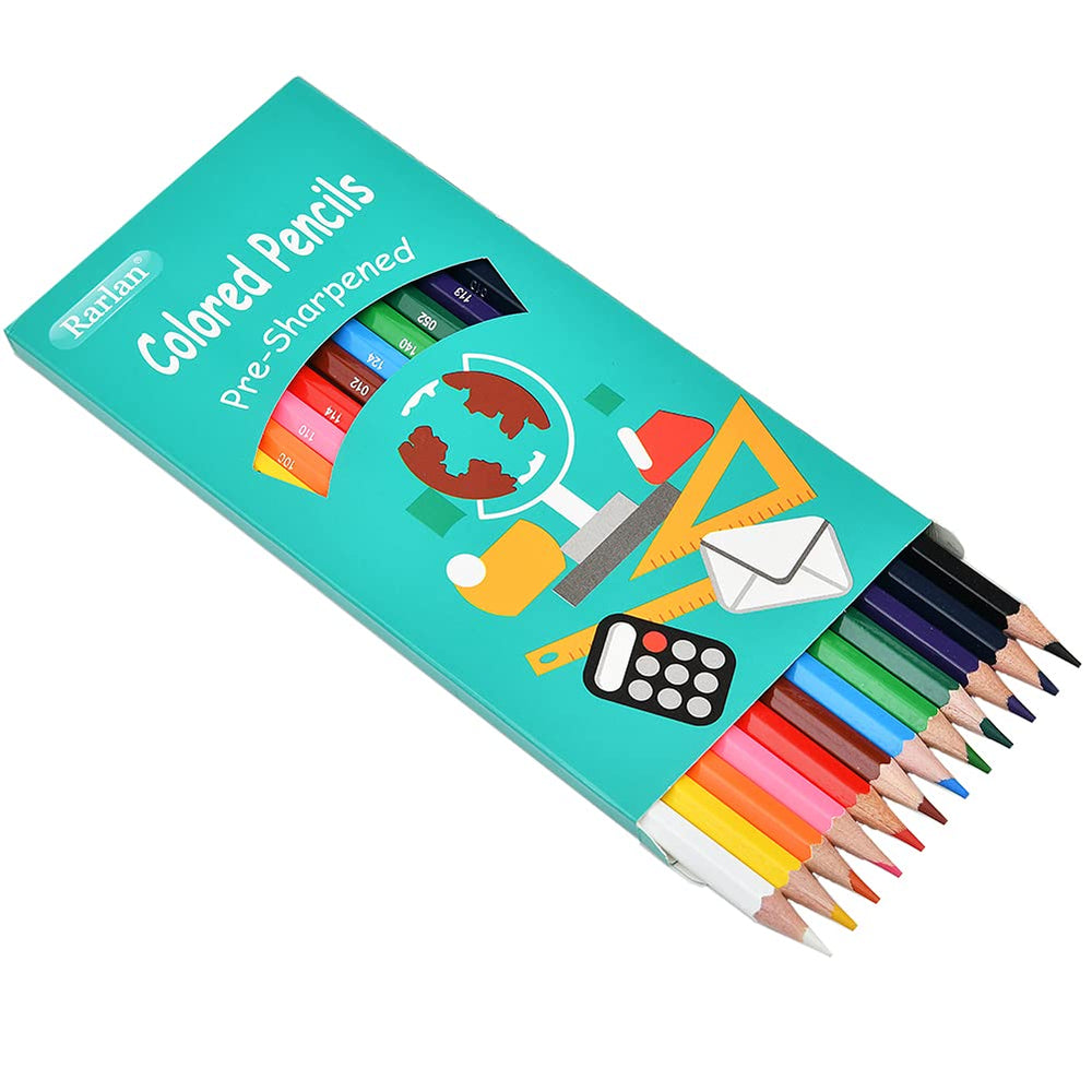 Rarlan bulk pack of pencils separated into individual boxes for organized storage.