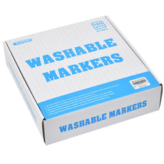 Rarlan washable markers offer easy cleanup after crafts and schoolwork.