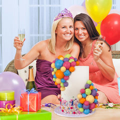 RASSLISA blue ball cake picks evoke playful birthday vibes