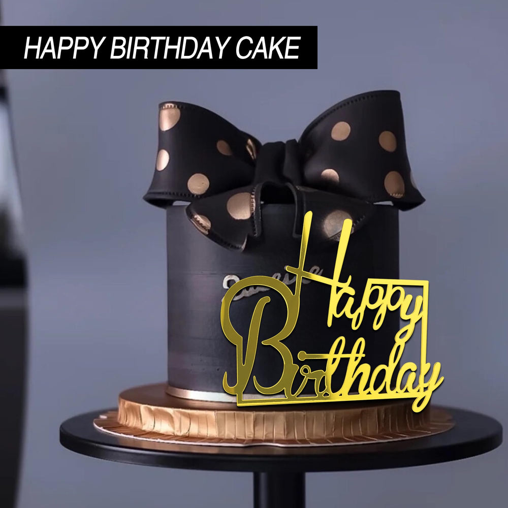 RASSLISA glitter finish toppers catch light for photo-ready cakes.