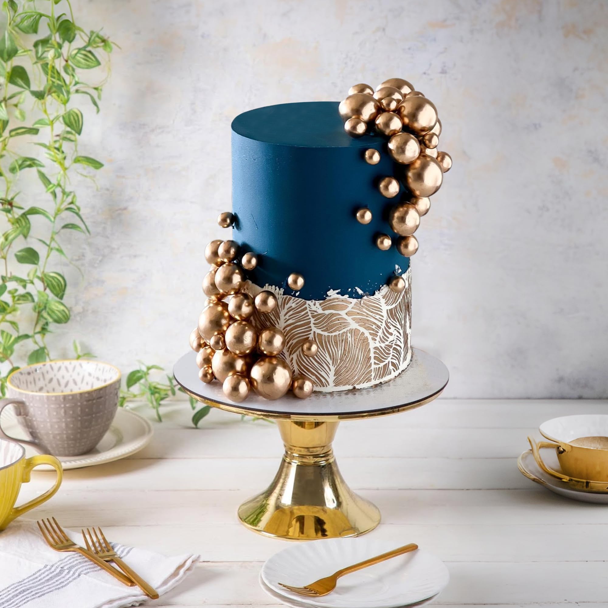 RASSLISA gold toppers ideal for weddings and birthdays