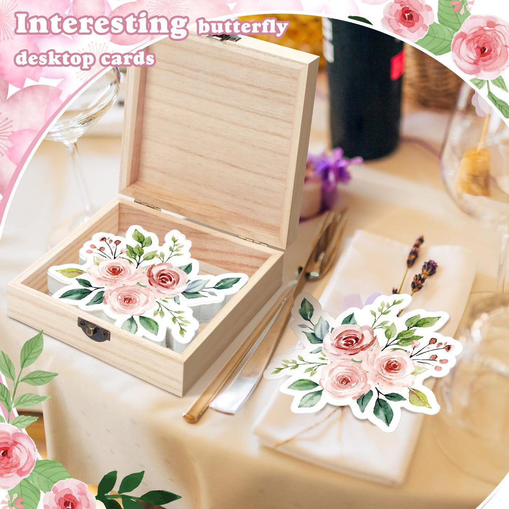 RattanView prediction and advice cards provide ample space for writing at a baby shower