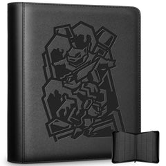 Ravaver turtle-embossed cover protects cards with style and durability.