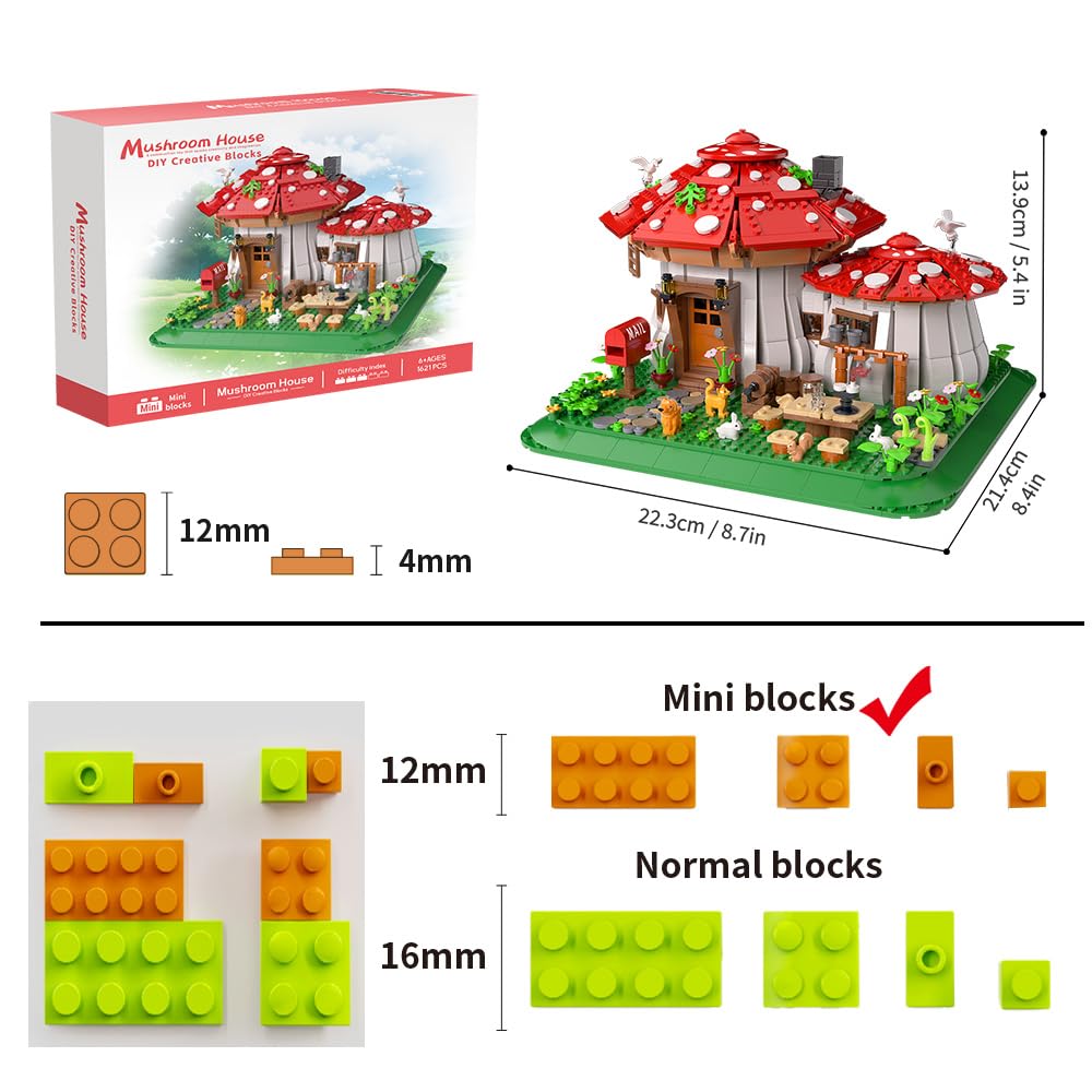 RAVAYO 1621 pieces count enabling expansive building sessions