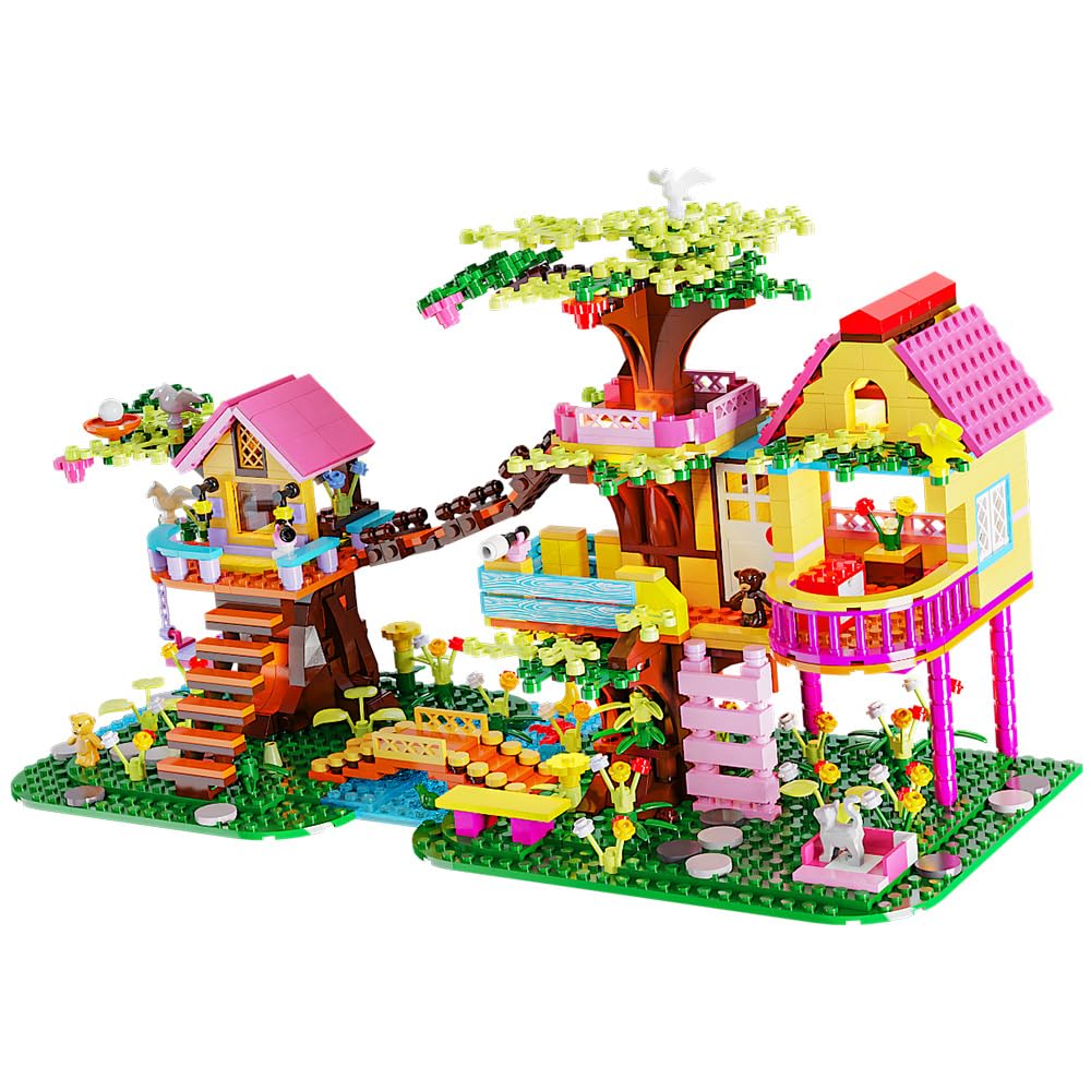 RAVAYO Tree Building Set swing accessory invites interactive pretend play.