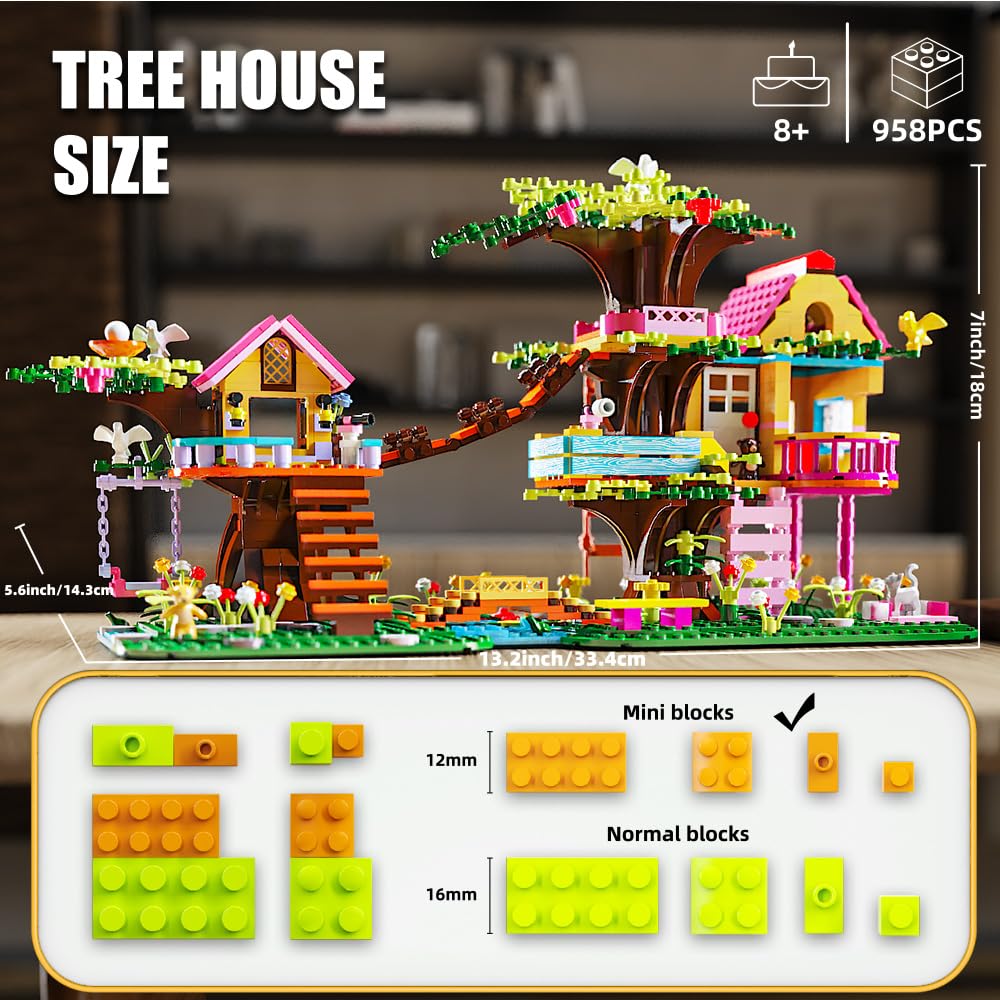 RAVAYO Tree Building Set telescope detail invites exploration and storytelling.