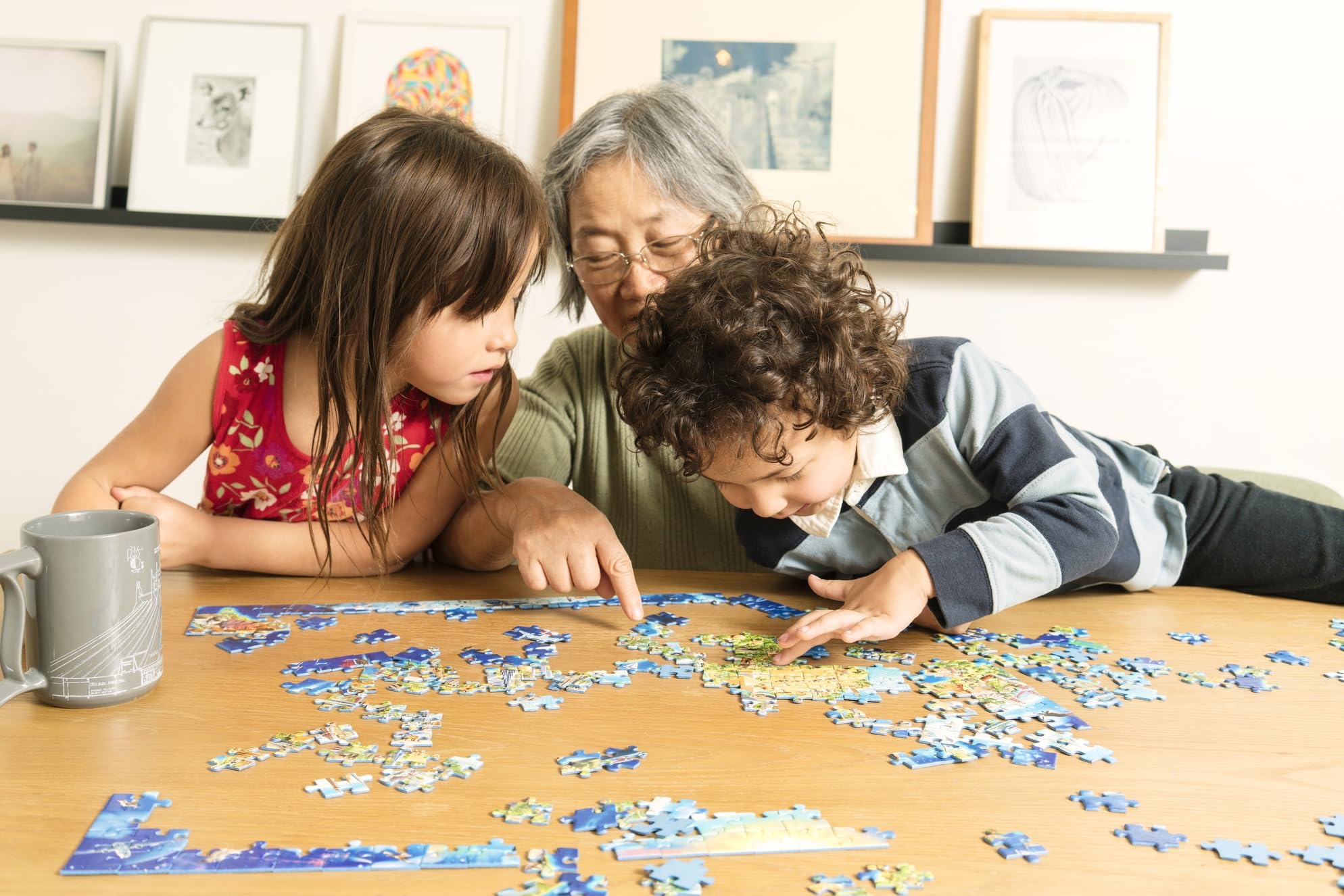 Ravensburger Alice in Wonderland theme puzzle invites calm, focused hours of solo or group play