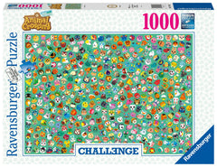 Ravensburger Animal Crossing puzzle characters spread for family time and mindful focus.
