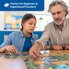 Ravensburger Backyard Grill Feast image perfect for family puzzle nights.