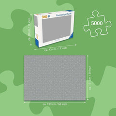 Ravensburger Big City Collage glare-free finish—comfortable viewing during assembly.