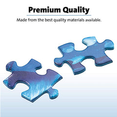 Ravensburger Birds of Art puzzle matte finish reduces glare for comfortable viewing