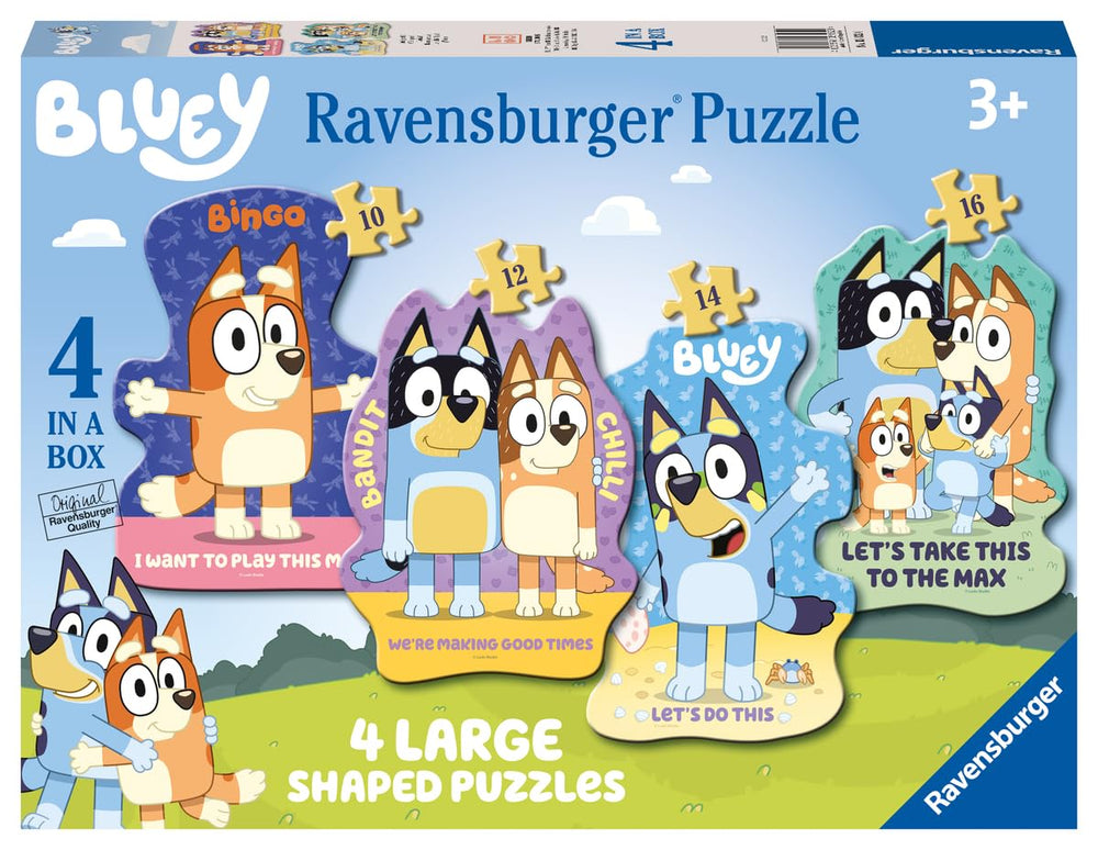 Ravensburger Bluey Puzzles Bluey character focus for early learning and family playtime