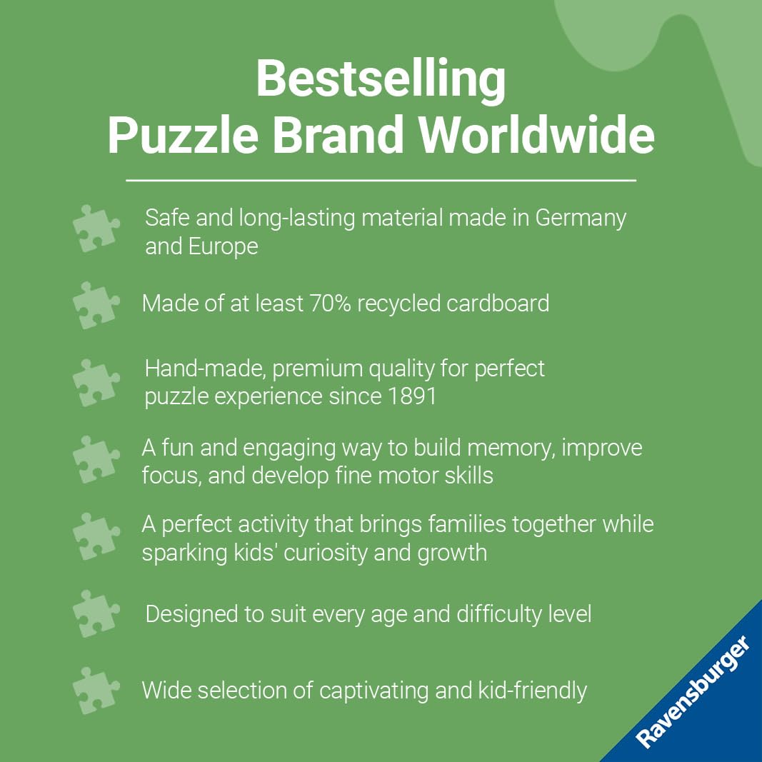 Ravensburger Bluey Puzzles large shaped pieces designed for easy handling