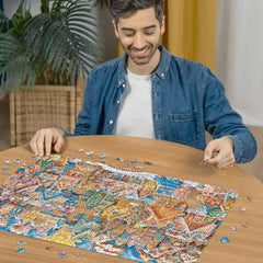 Ravensburger Christmas Cookie Village trees bring sweet winter charm to evenings