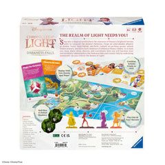 Ravensburger Chronicles of Light Darkness Falls dice and tokens provide tactile game actions