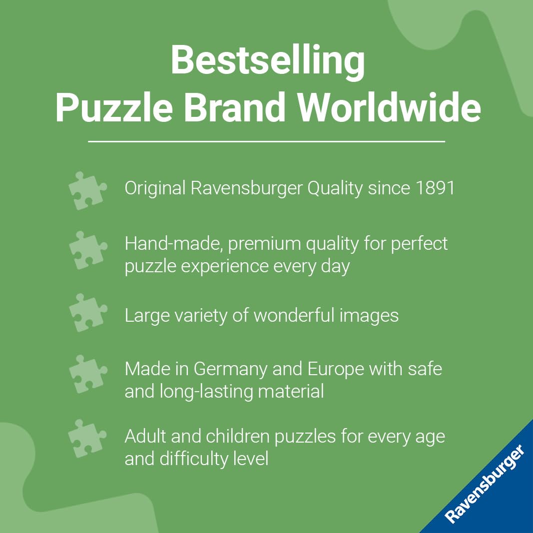 Ravensburger Circle of Colors Astrology puzzle assembled view emphasizing calming, engaging pastime