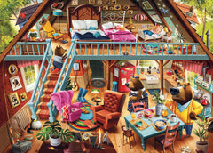 Ravensburger Dean MacAdam Goldilocks gets caught scene for relaxing solo puzzling sessions