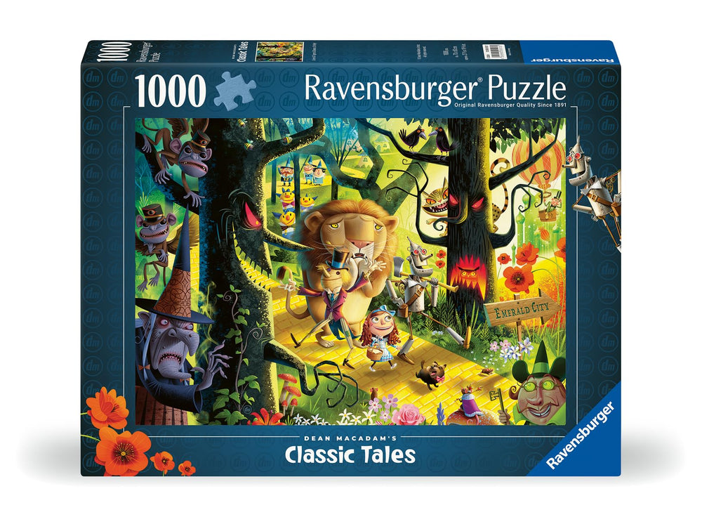 Ravensburger Lions & Tigers Oh My close-up shows premium interlock for smooth piece assembly.