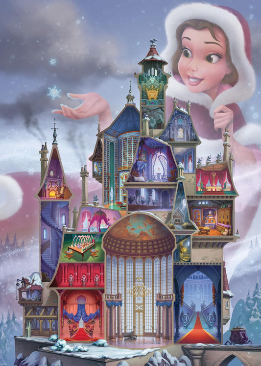 Ravensburger Disney Castle Belle cover image with vivid, glare-free artwork.
