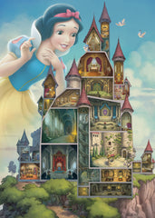 Ravensburger Disney Snow White puzzle box-top view highlighting premium packaging and design