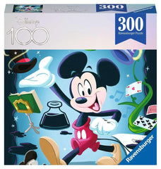 Ravensburger Disney 100 puzzle featuring Mickey, Dumbo, and Tinker Bell for family puzzle night.