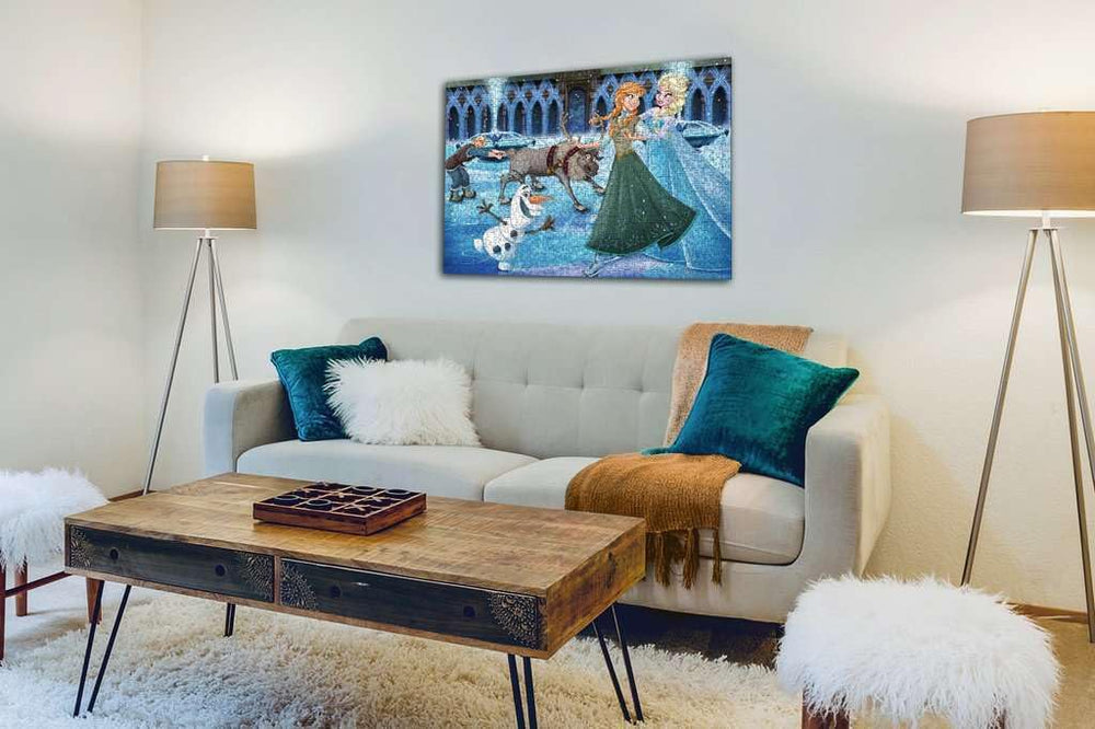 Ravensburger Disney Frozen 1000-piece puzzle made from FSC-certified materials for eco-conscious puzzling.