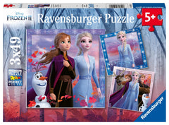 Ravensburger Disney Frozen 2 puzzle with unique pieces for a smooth, frustration-free solving session.