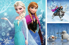 Ravensburger Disney Frozen Winter Adventures puzzle with anti-glare surface for comfortable solving