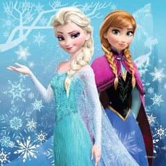 Ravensburger Disney Frozen Winter Adventures puzzle using FSC-certified materials for sustainability